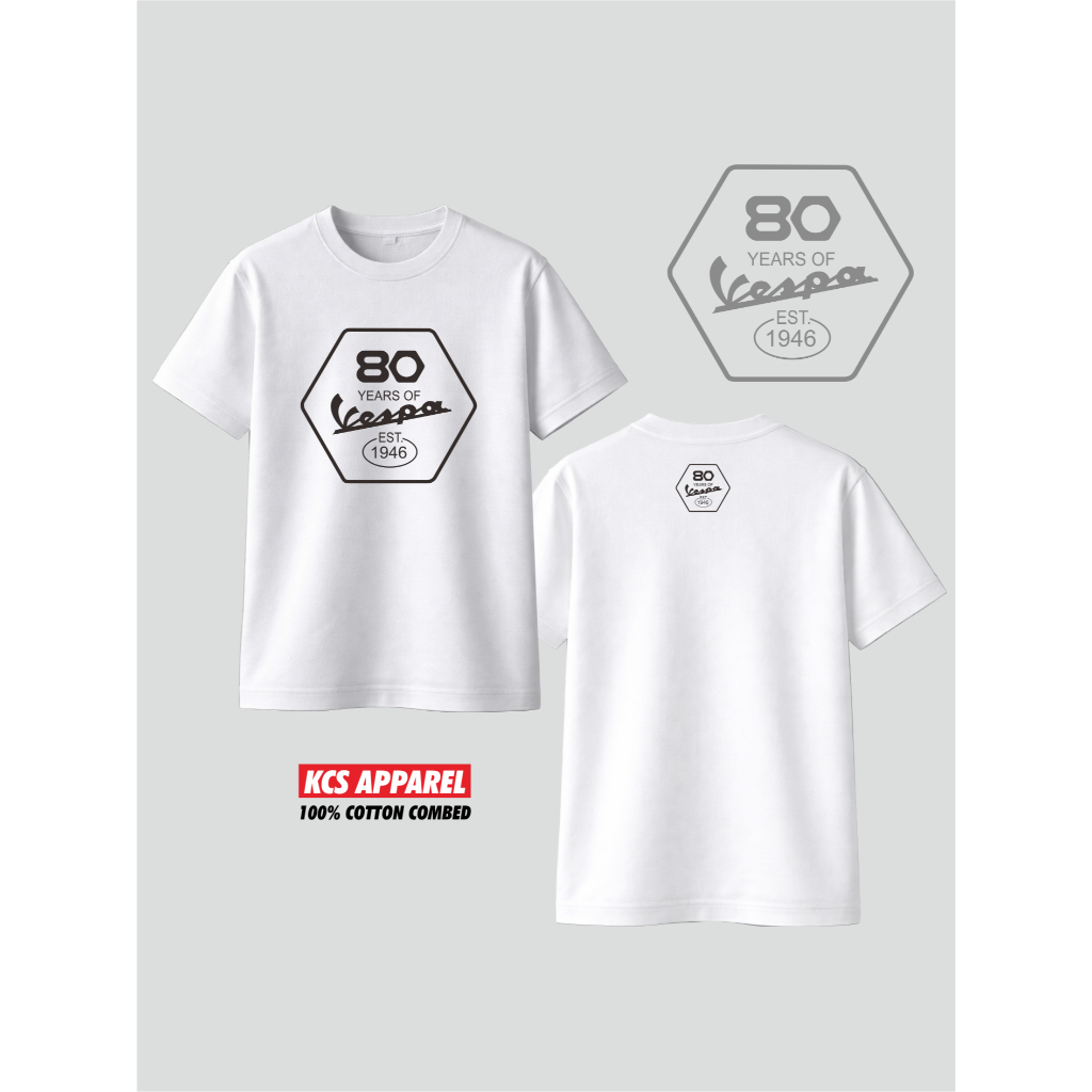 Vespa world days 2026 roma Italy เสื้อยืดเครื่องแต่งกาย kcs พรีเมี่ยม