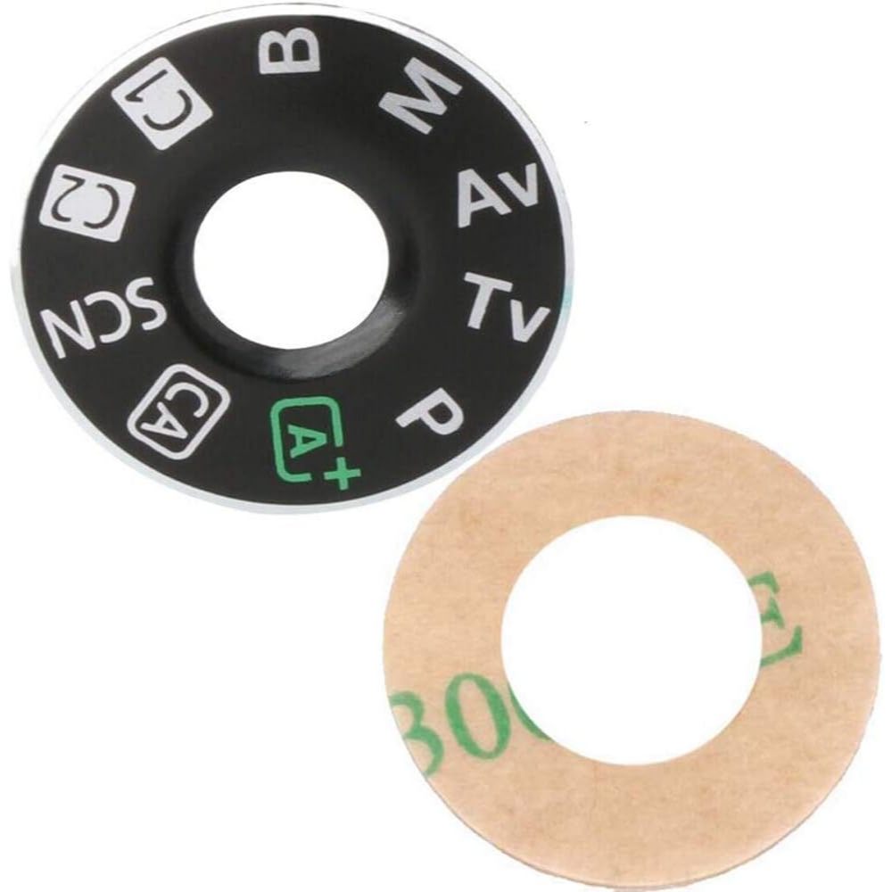 Canon 6D Plus Double Tape 3M Plate Mode Dial