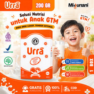 Susu Urra Original 200gr Susu Kambing Penambah Berat Badan Anak - 1 Box