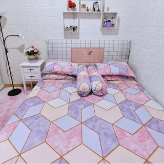 Seprei Termurah Motif Aesthetic Marble Ukuran 180X200 160X200 120X200 Sprei Set 2 Sarung Bantal & 1 Sarung GulingMewah Terlaris