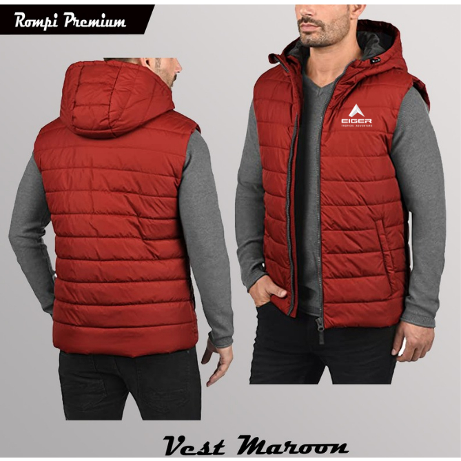 Eiger Tactical Cargo Vest Premium | เสื้อกั๊กโลโก้ Eiger Premium | เสื้อกั๊ก Taslan | เสื้อกั๊กตกปลา