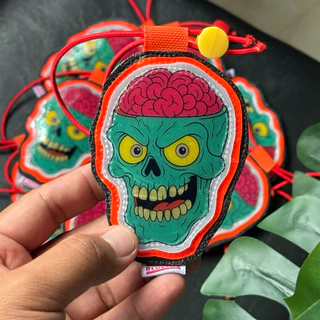 GANTUNGAN CAHAYA Unique Skull Reflector จักรยาน Reflector Light Reflector จักรยานแขวน