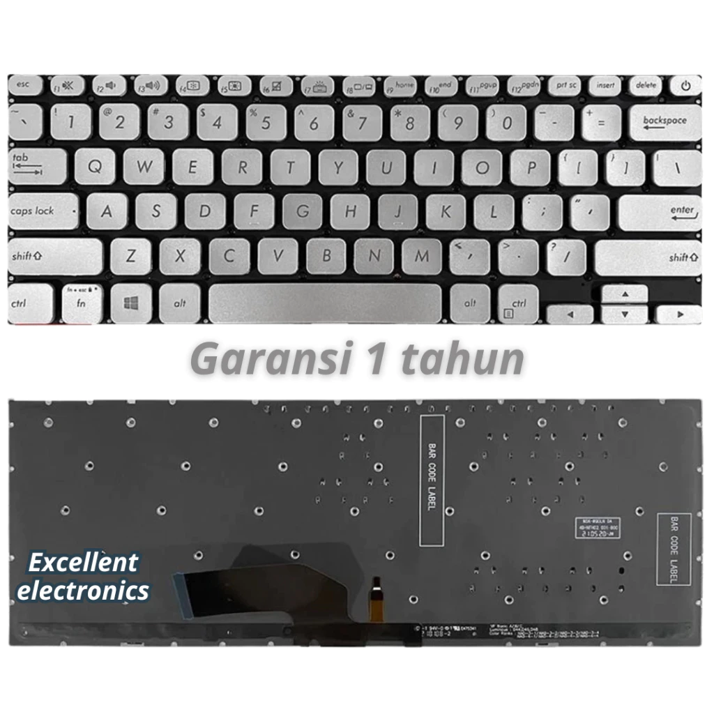 คีย์บอร์ด Asus S330/S330U/S330F/S330FA/S330FN/S330FL/S330UA/S330UN thumbnail 3