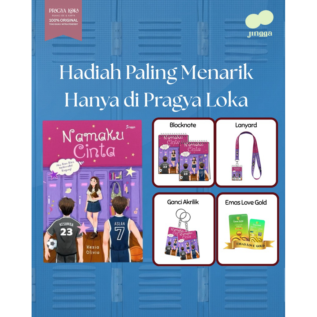 My Name Novel Love - Kezia Olivia - สีส้ม (Pre Order 25 MAY - 29 MAY 2026)