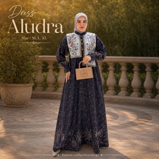 Aludra Vest Dress by Ayjora - Gamis Premium Eksklusif Model Rompi Unik