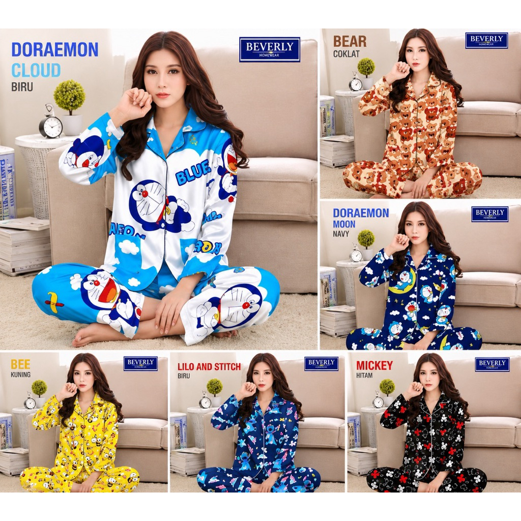 KATUN PP ผ้าฝ้าย / ชุดนอน PP / ชุดนอนธรรมดา / ชุดนอนตัวละคร / ผ้าฝ้าย