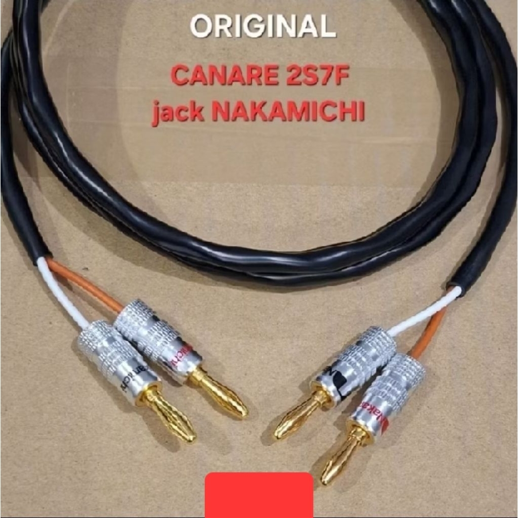 สาย CANARE Jack NAKAMICHI Banana to Banana