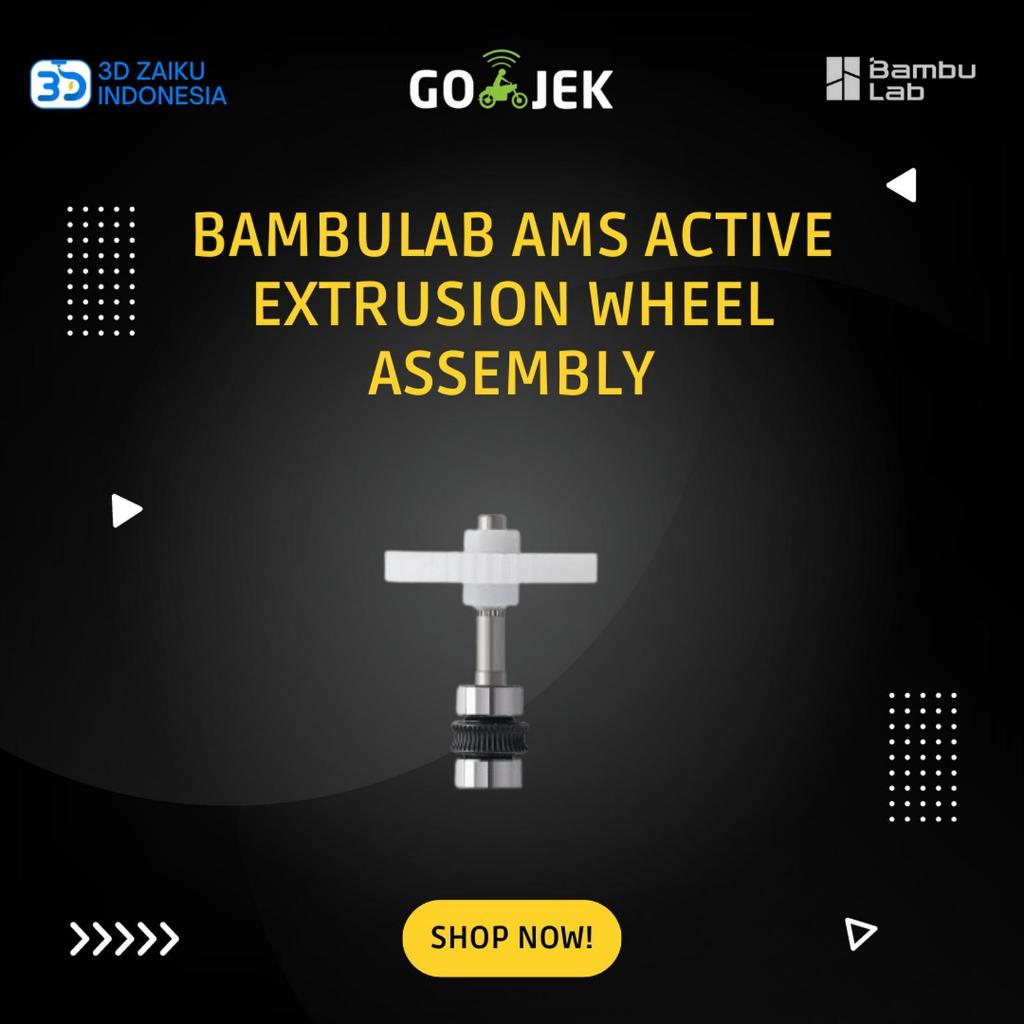 Bamboo Lab AMS X1/X1C/X1E/P1P/P1S การเปลี่ยนล้ออัดขึ้นรูปที่ใช้งาน