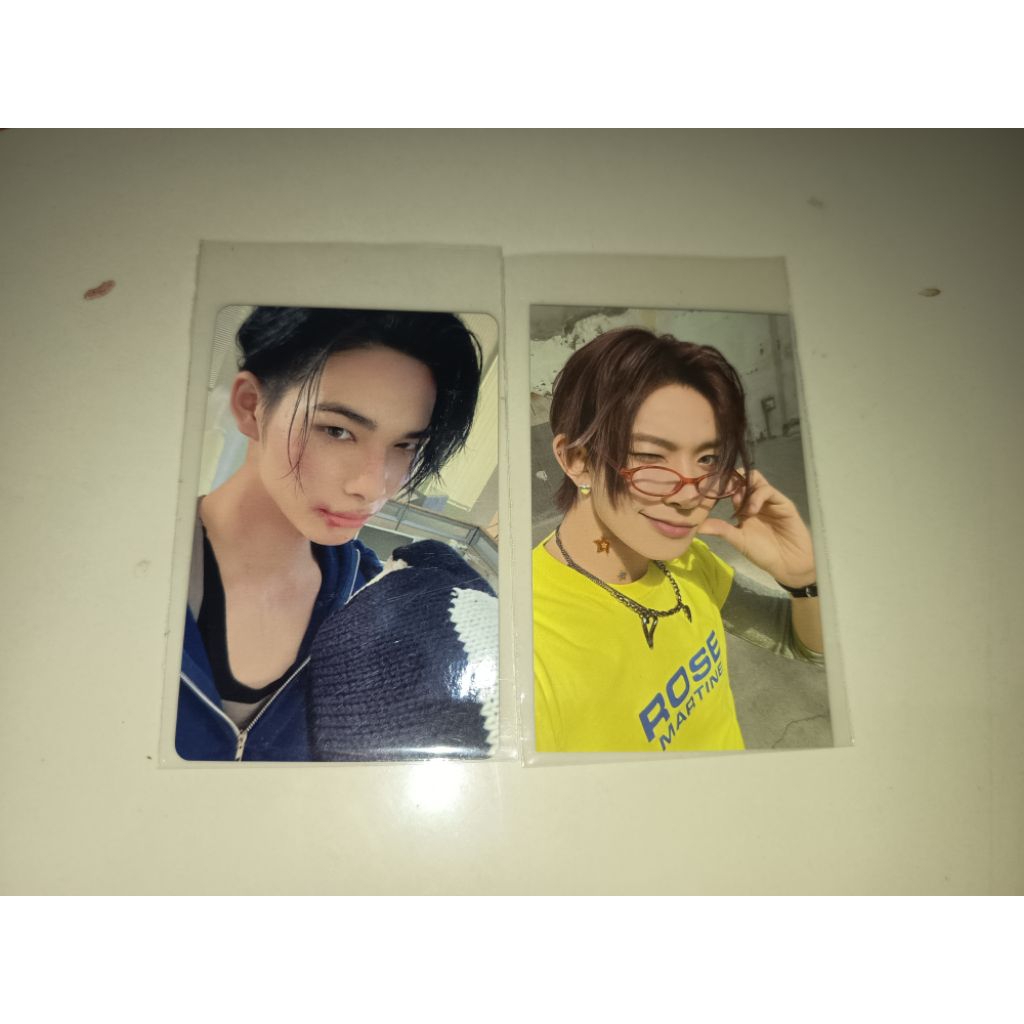 (จอง) photocard PC enhypen ni-ki heesung hee Riki yzy pop up daydream ringสร้อยคอมวย pt2