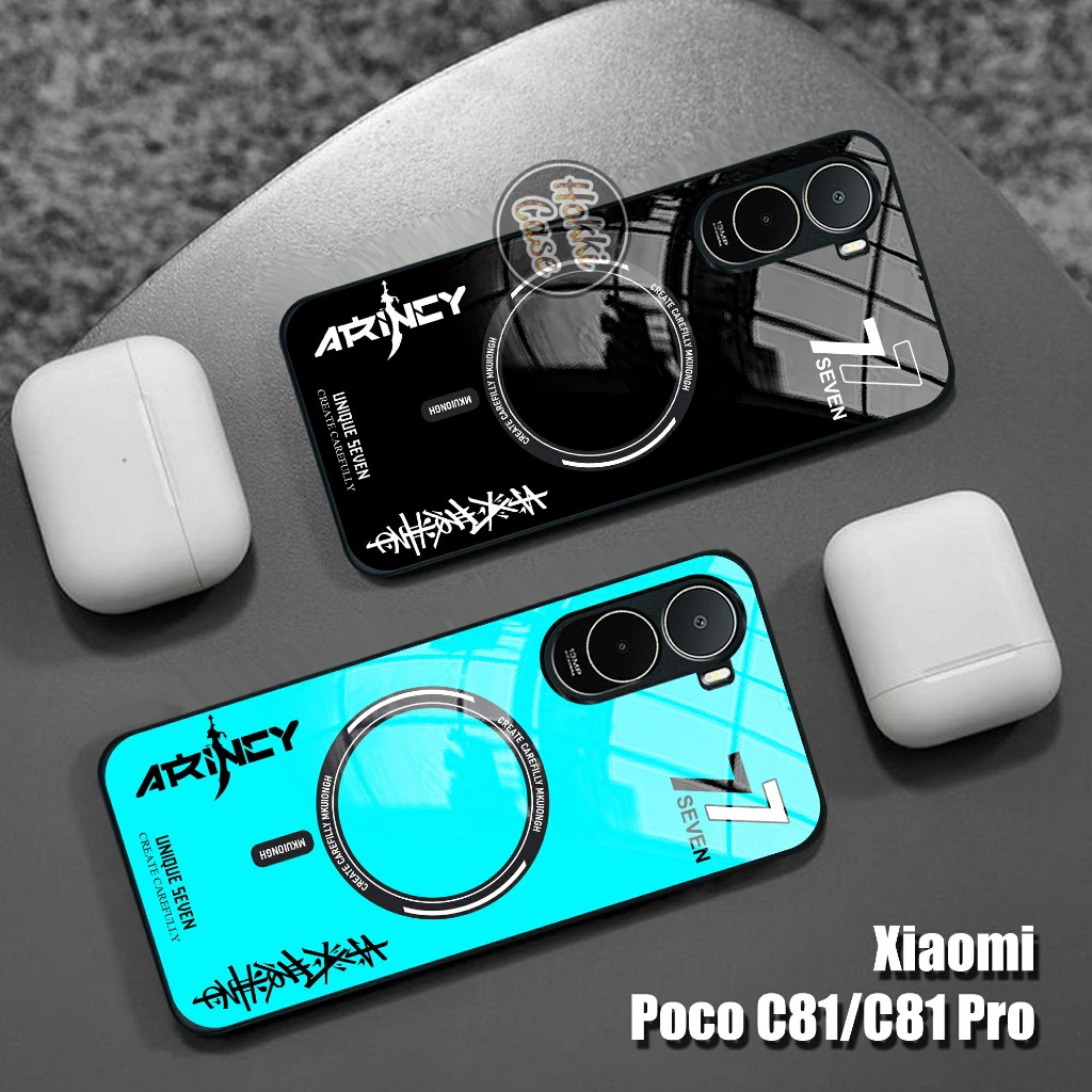 Poco C81 C81 Pro Case - Softcase Glass Poco C81 Pro C81 - Poco C81 Poco C81 Pro Case - Poco C81 Pro 