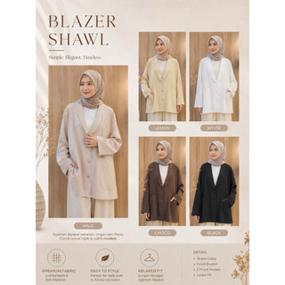 JENNA BLAZER NGANTOR/ OOTD BLAZER/ BLAZER KEKINIAN/ BLAZER NGANTOR