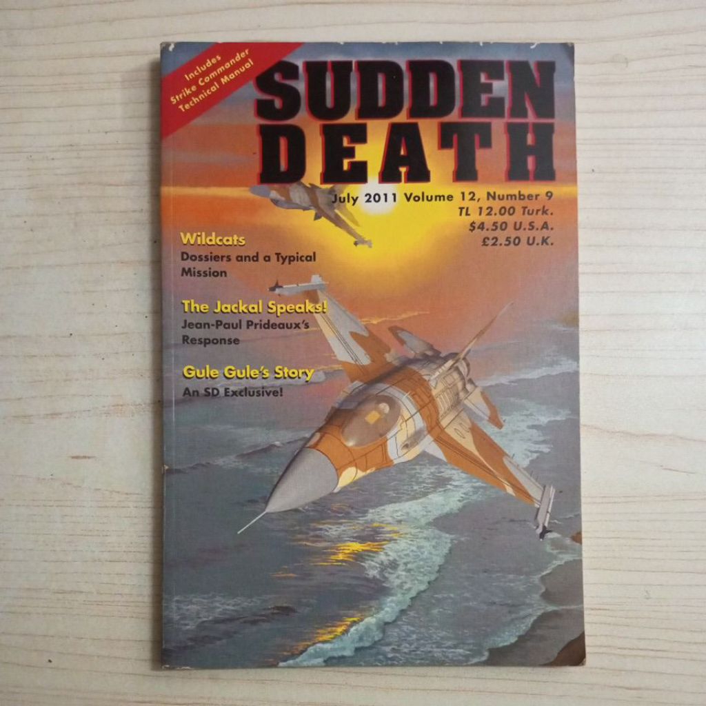 SUDDEN DEATH JULY BOOK 2011 เล่ม 12 หมายเลข 9