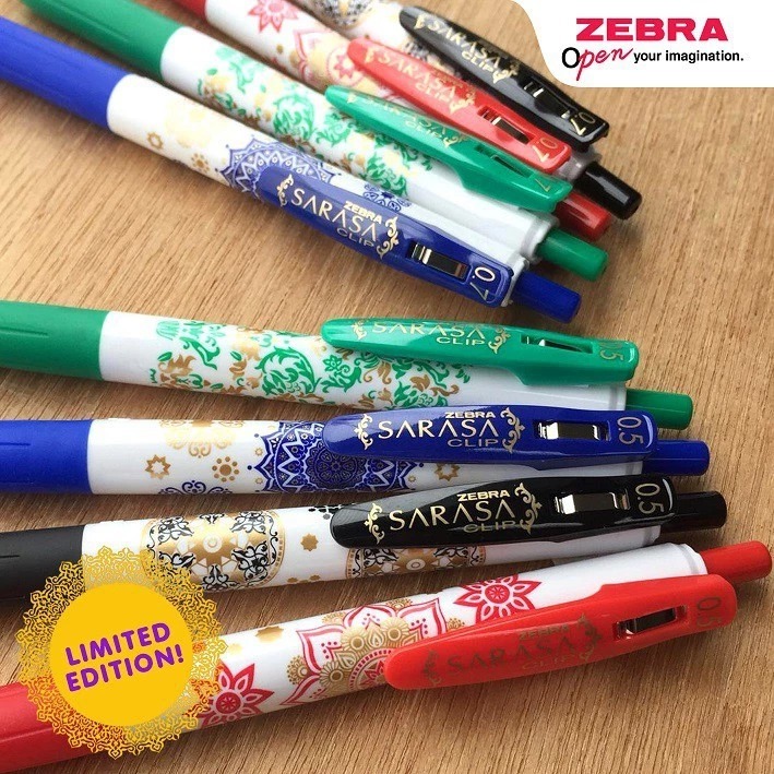 ปากกาหมึกสี Zebra Sarasa Arabesque