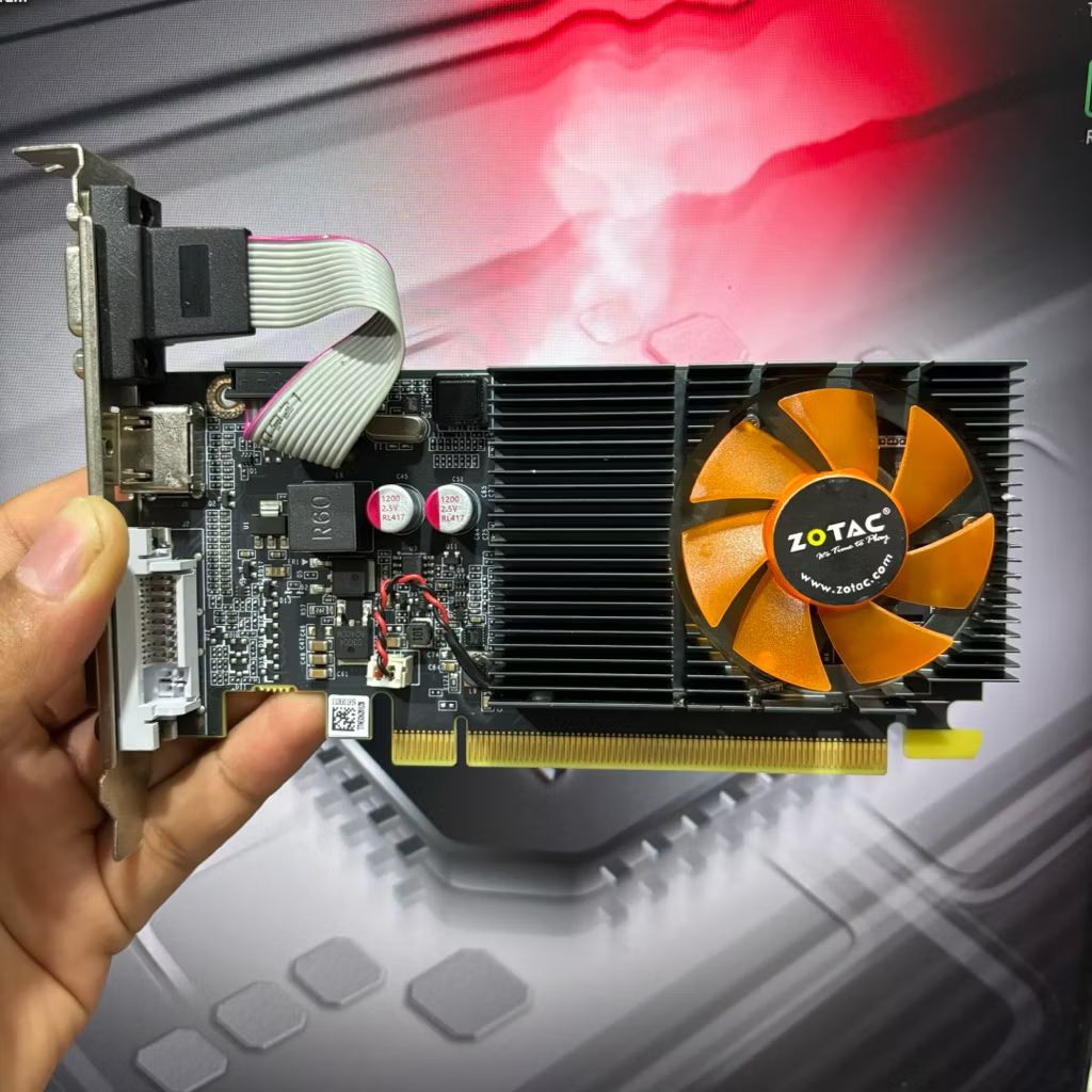ZOTAC การ์ด VGA zotak zotak Nvidia GeForce GT 710 DDR3 2gb มือสอง