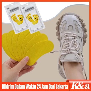 10Pcs Sticker Penghilang Bau Sepatu Anti Bau Insole Patch / Deodorant Sepatu / Pewangi Sepatu / Pengharum Sepatu
