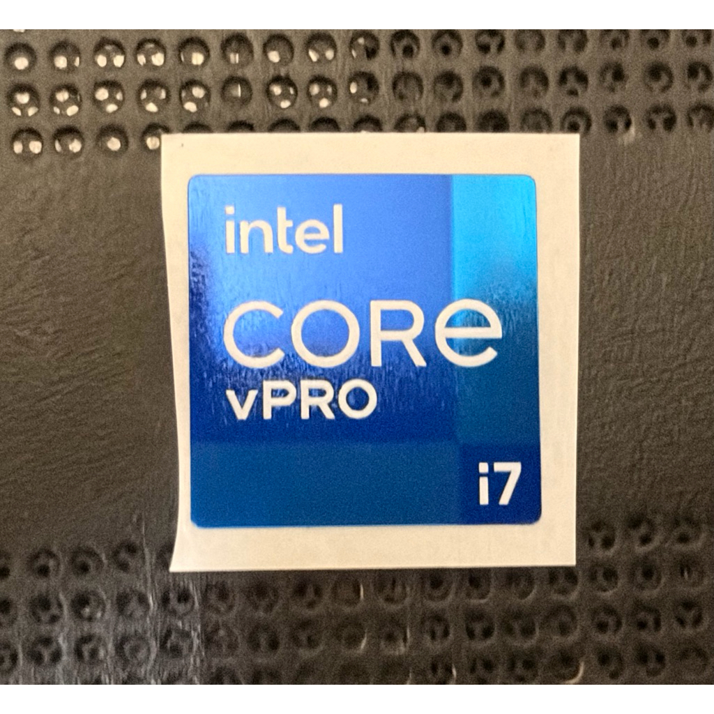 สติ๊กเกอร์โลโก้ intel Core i7 vpro gen11-13 ดั้งเดิม