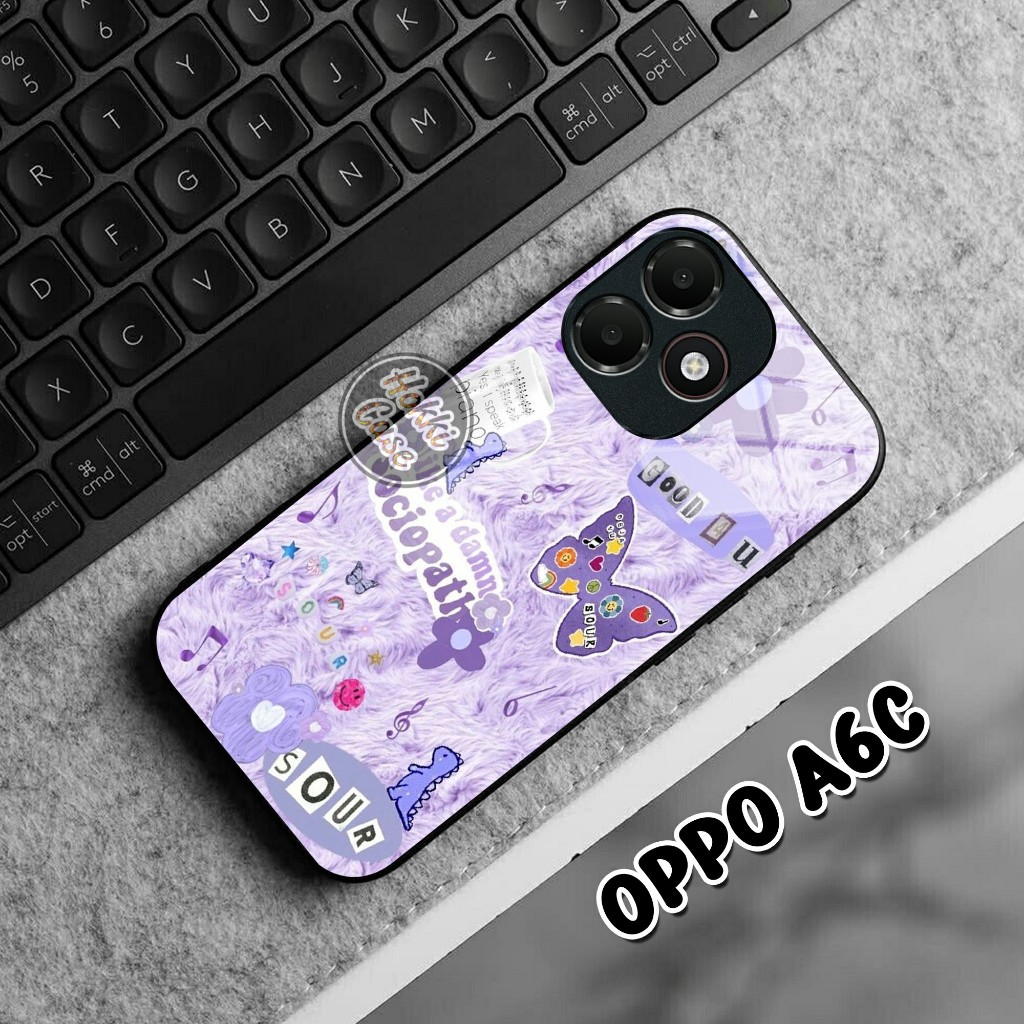 เคส Oppo A6C ล่าสุดของ HP - เคส Oppo A6C Glass Softcase - เคส Oppo A6C - เคสโทรศัพท์ Oppo A6C - ซิลิ