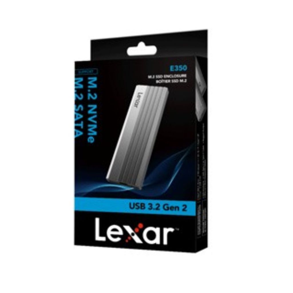 Chersure External SSD M.2 Lexar E350 พร้อมการออกแบบแบบพกพาและทนทาน