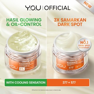 [RADIANCE SERIES] YOU Radiance Antioxidant Brightening Cream 30G & YOU Radiance Renewal Brightening Moisturizer Gel 30G