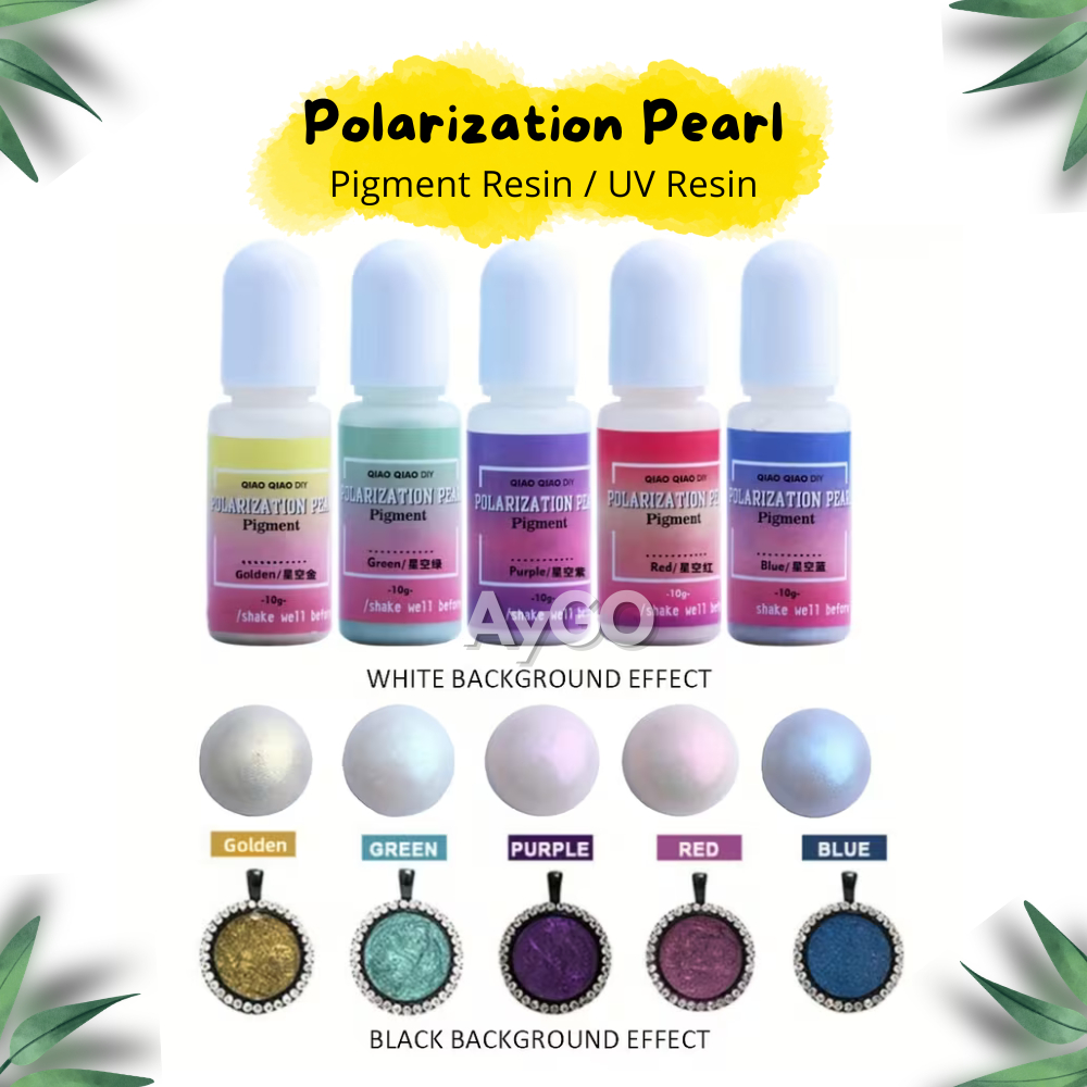 Polarization Pearl Pigment เรซิ่น Starry Sky / Epoxy Dye / UV Resin