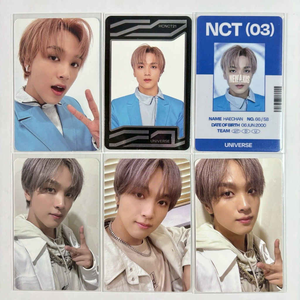 โฟโต้การ์ด HAECHAN UNIVERSE PB UC HAECHAN TC EARTHQUAKE NCT