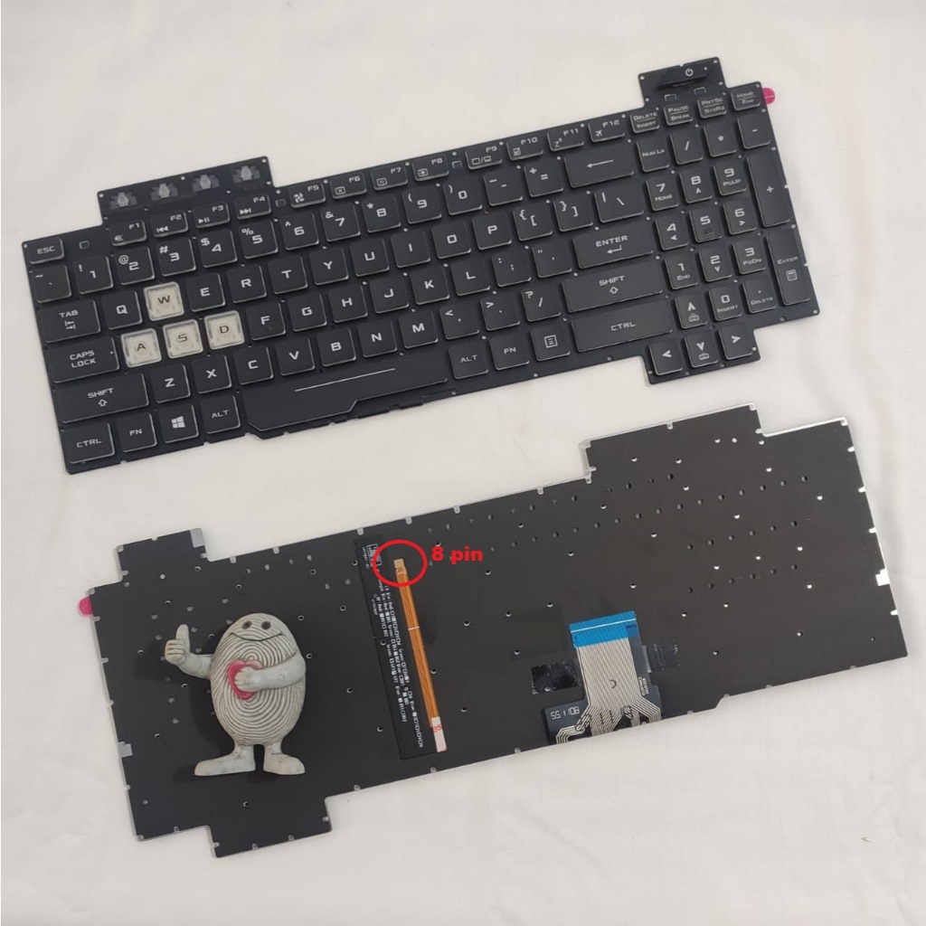 ASUS RGB 8 พิน FX504 FX504GD FX504GE FX504GM FX505 FX505D FX505G FX705 FX80 FX80GE FX80GM FX86FE FX8