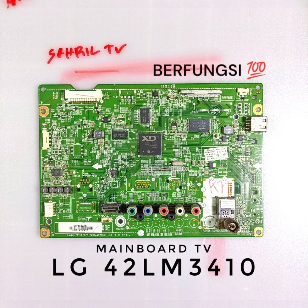 MB TV / MAINBOARD TV LED LG 42LM3410