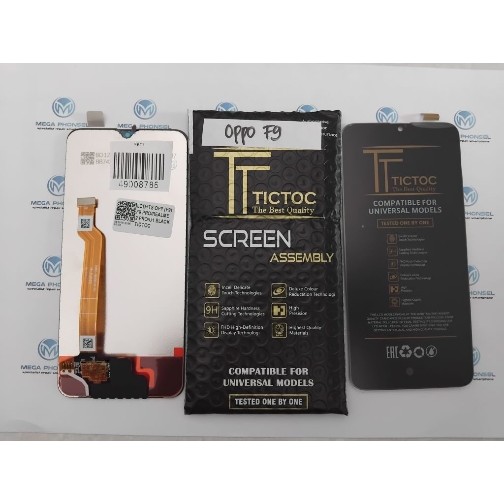 LCD FULLSET OPPO F9/F9 PRO/ REAL 2 PRO U1 สีดํา TICTOC