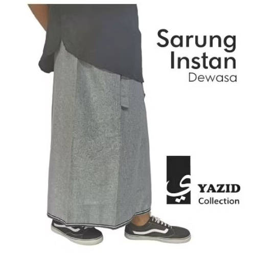 KATUN Cool Instant Plain Adult Mens Sarong Premium Cotton Prayer Sarong Black White Navy Mocca Grey