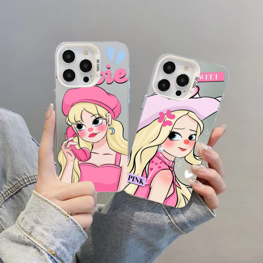 น่ารักรุ่นเข้ากันได้ตุ๊กตาบาร์บี้สําหรับVivo X200 Vivo X200 Pro Vivo Y02 Vivo Y02T Vivo Y03 Vivo Y04
