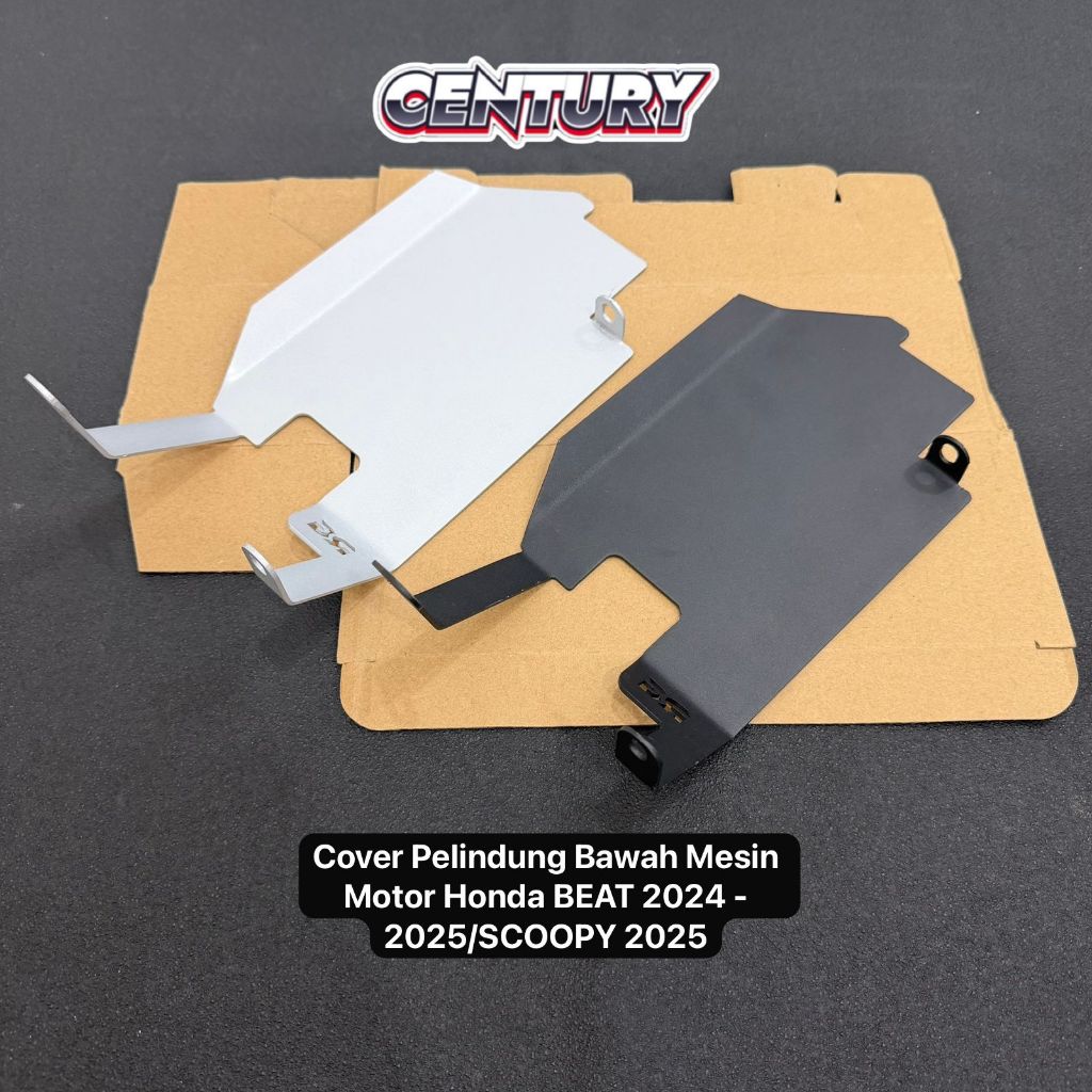 MESIN RG ยี่ห้อเครื่องยนต์ด้านล่าง Protector สําหรับ Honda BEAT 2024 - 2025/SCOOPY 2025 2a_Century