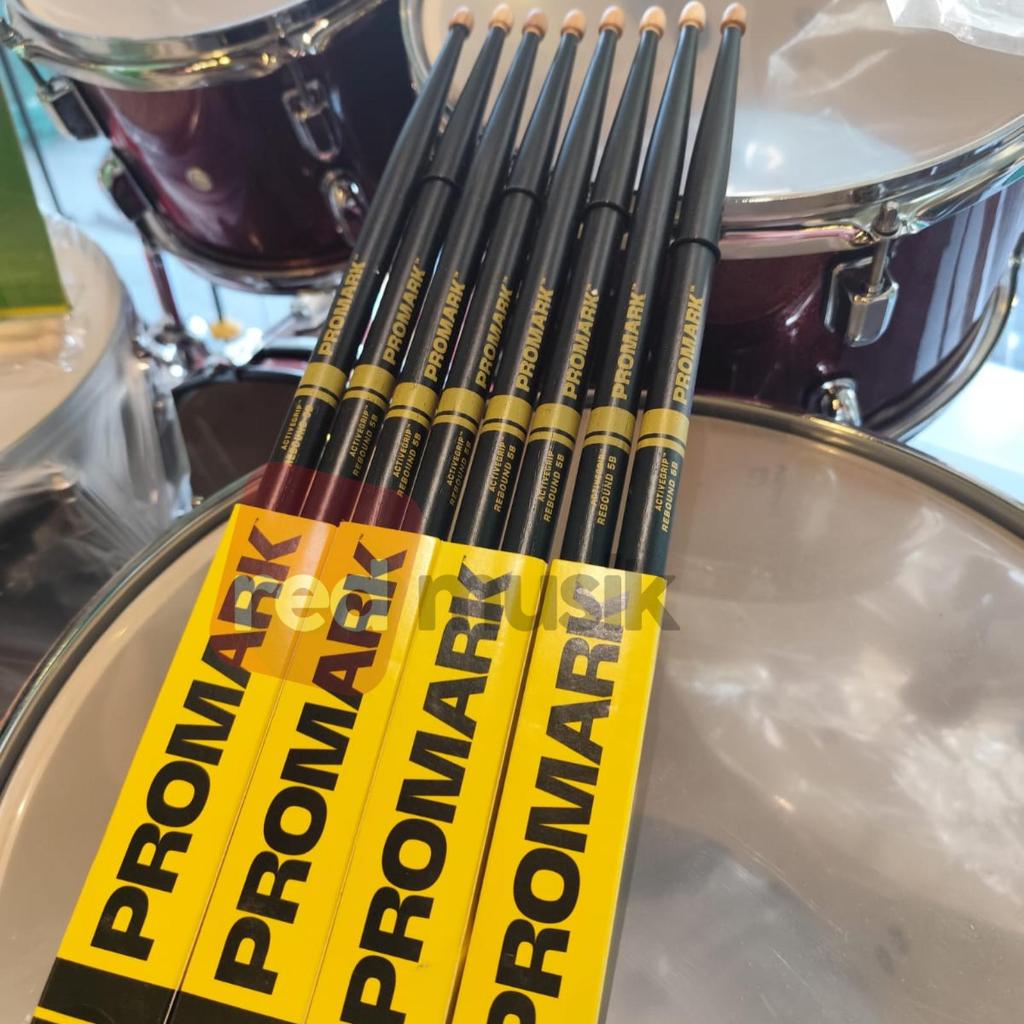 PROMARK 5A 5B Activegrip Rebound Drum Stick