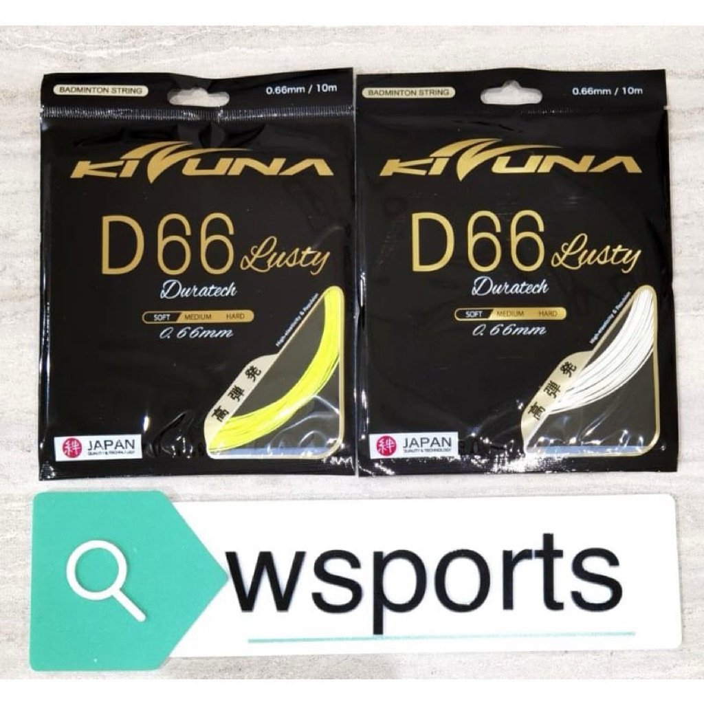 สายแบดมินตัน KIZUNA D66 D 66 ดั้งเดิม