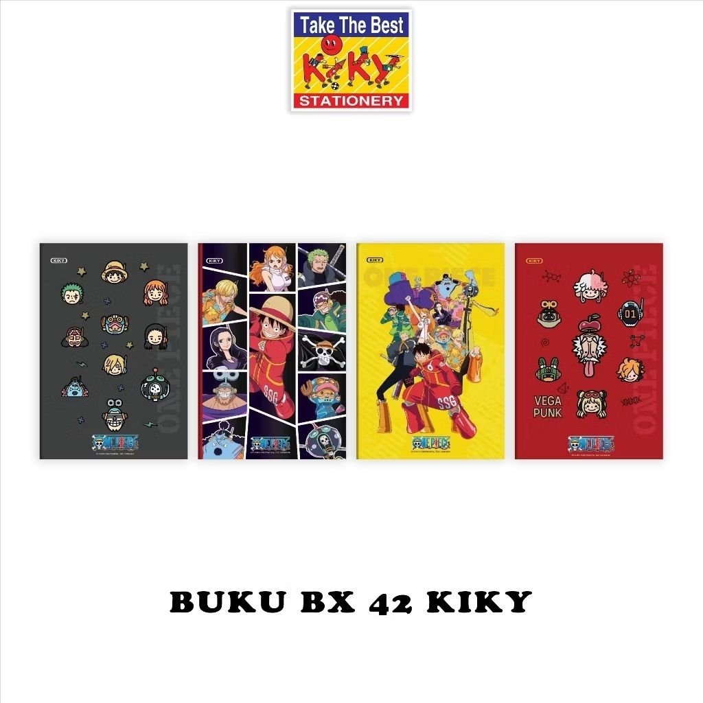 KIKY BOXY NOTEBOOK 42 แผ่น NOTEBOOK 1 แพ็ค 10 ชิ้น - B5 / Boxy NOTEBOOK