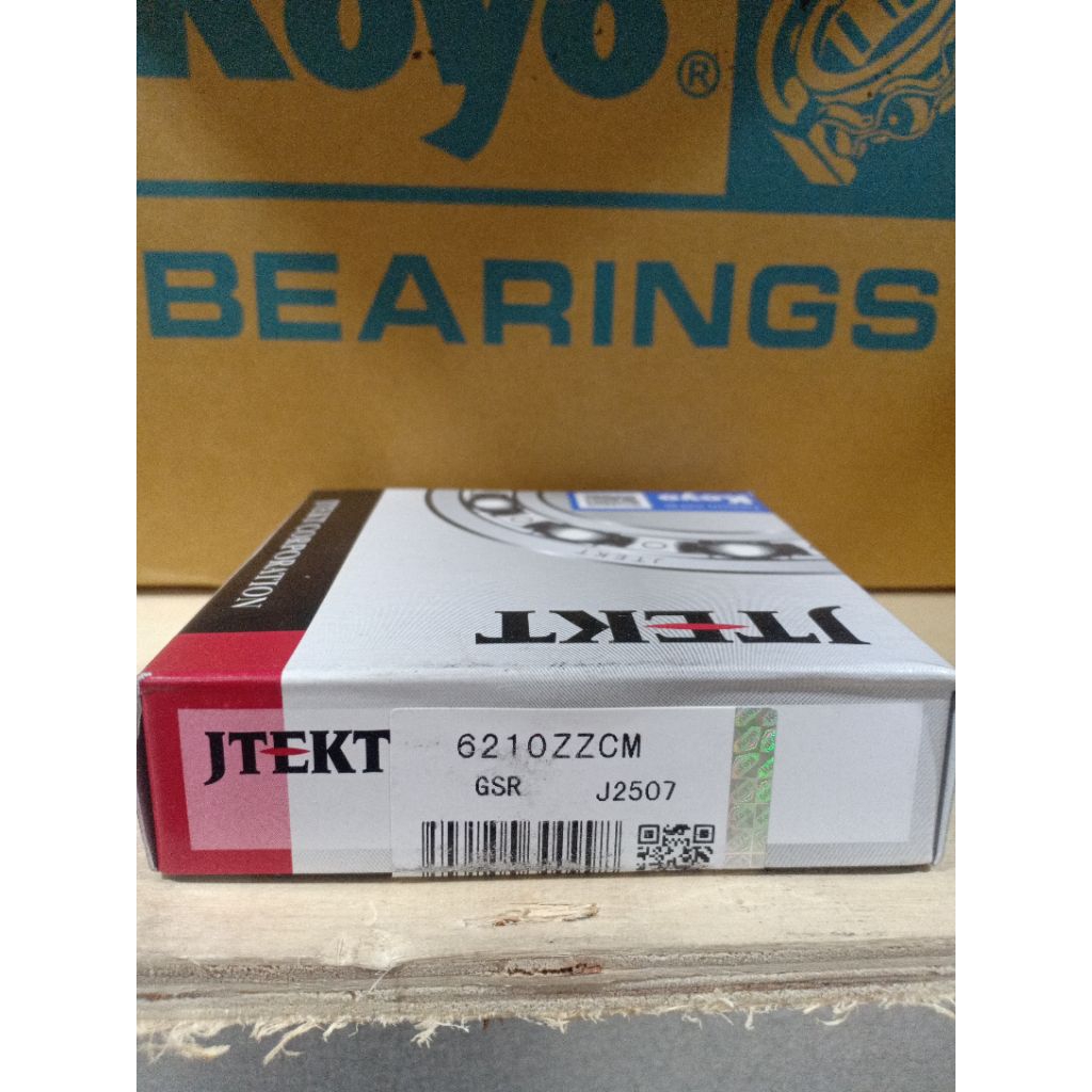 BEARING 6210 ZZ KOYO IRON CAP