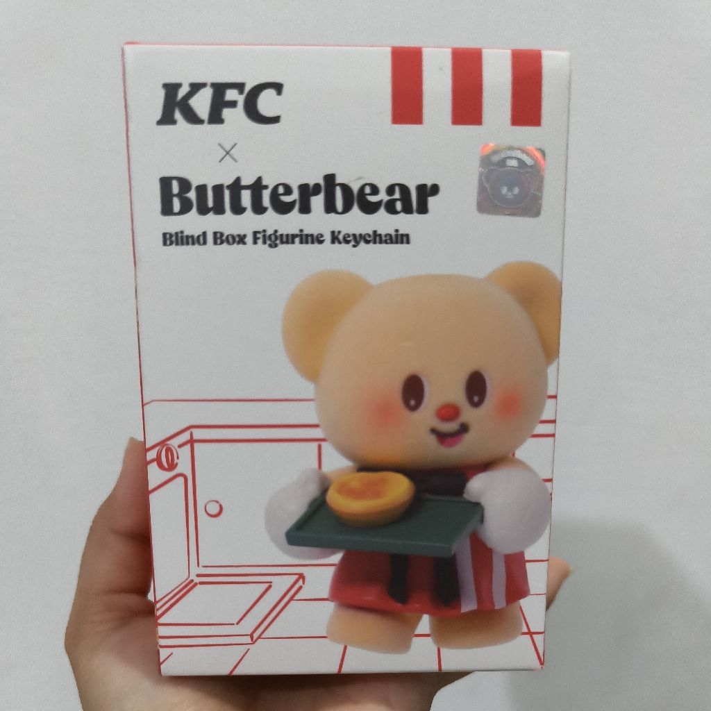 KFC x BUTTERBEAR BLINDBOX CHARM FIGURA KEYCHAIN