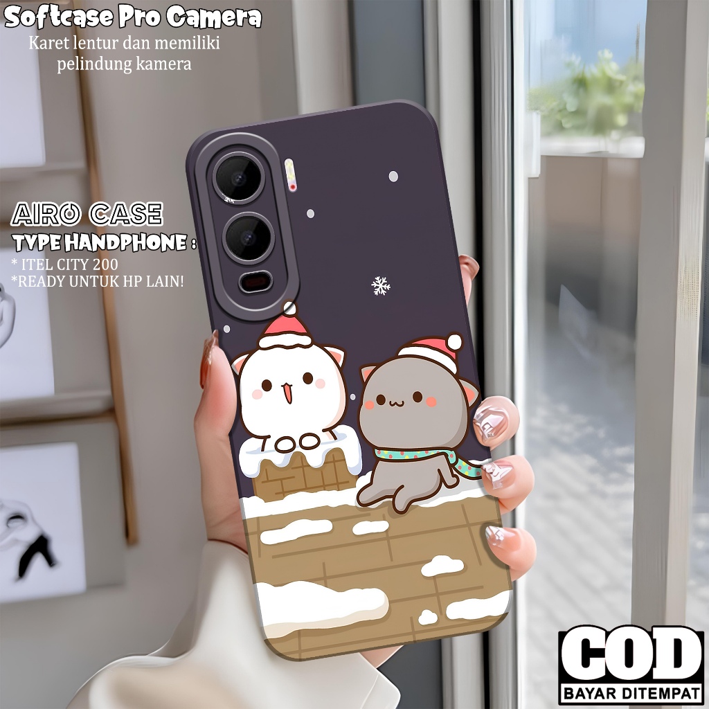เคส HP ล่าสุด ITEL CITY 200 - เคส ITEL CITY 200 - เคสแฟชั่นการ์ตูน - เคส ITEL CITY 200 - Pro Camera 