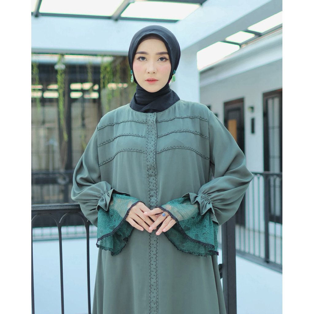 Abaya Fairuz Swarooski Fursan Busui Friendly