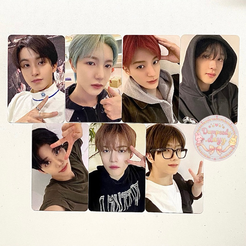 Photocard Mark Renjun Jeno Haechan Jaemin Chenle Jisung NCT Dream POB Benefit Apple Music Appmus Vid