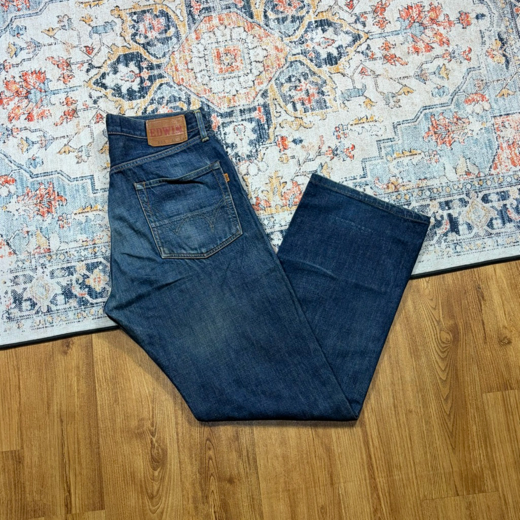 EDWIN 505 SELVEDGE JEANS vs LONG PANTS