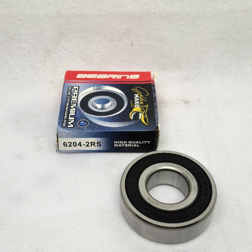 BEARING 6204 2RS ORIGINAL GOLDEN MAKO