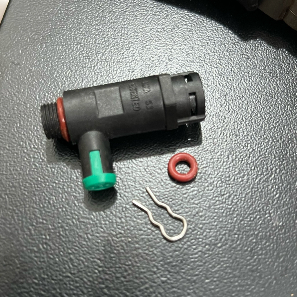 MESIN Ulka self priming Valve, ขั้วต่อ ulka ถึงหลอดเทฟลอน, เครื่องชงกาแฟวาล์วทางเดียว