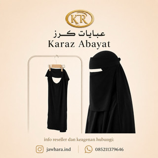 Niqab Poni Karet L Niqab karaz bandana cadar premium bandana jetblack arab original karaz poni sifon ped keras bandul tanpa jahitan bawah mata