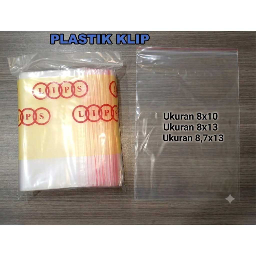 ถุงซิปล็อค คลิปถุงพลาสติก WITHOUT BRAND 8x10, 8x12, 8.7x13, 10x15, 11x17, 12x20 cm Clear PE Sealer