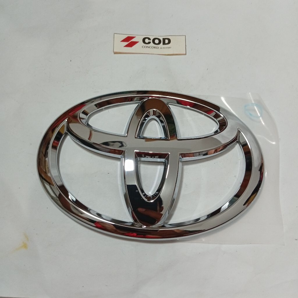 Toyota FORTUNER GR FORTUNER VRZ FORTUNER TRD 2016up สัญลักษณ์โลโก้ท้ายรถ CHROME