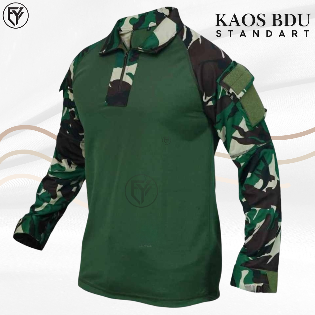 DRYFIT LONG-SLEEVED CAMO T-SHIRT / DRY-FIT OUTDOOR T-SHIRT - LONG-SLEEVED DRY-FIT CAMO FIELD T-SHIRT