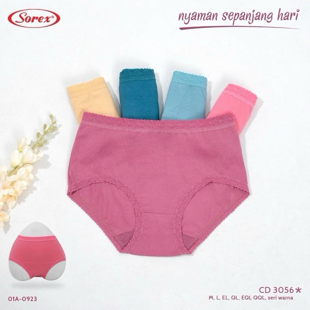 KATUN 1 ชิ้นผู้หญิง CD Lace Rubber SOREX 3056 ML EL QL EQL QQL | ตัดแม็กซี่คอตตอนสวมใส่สบาย