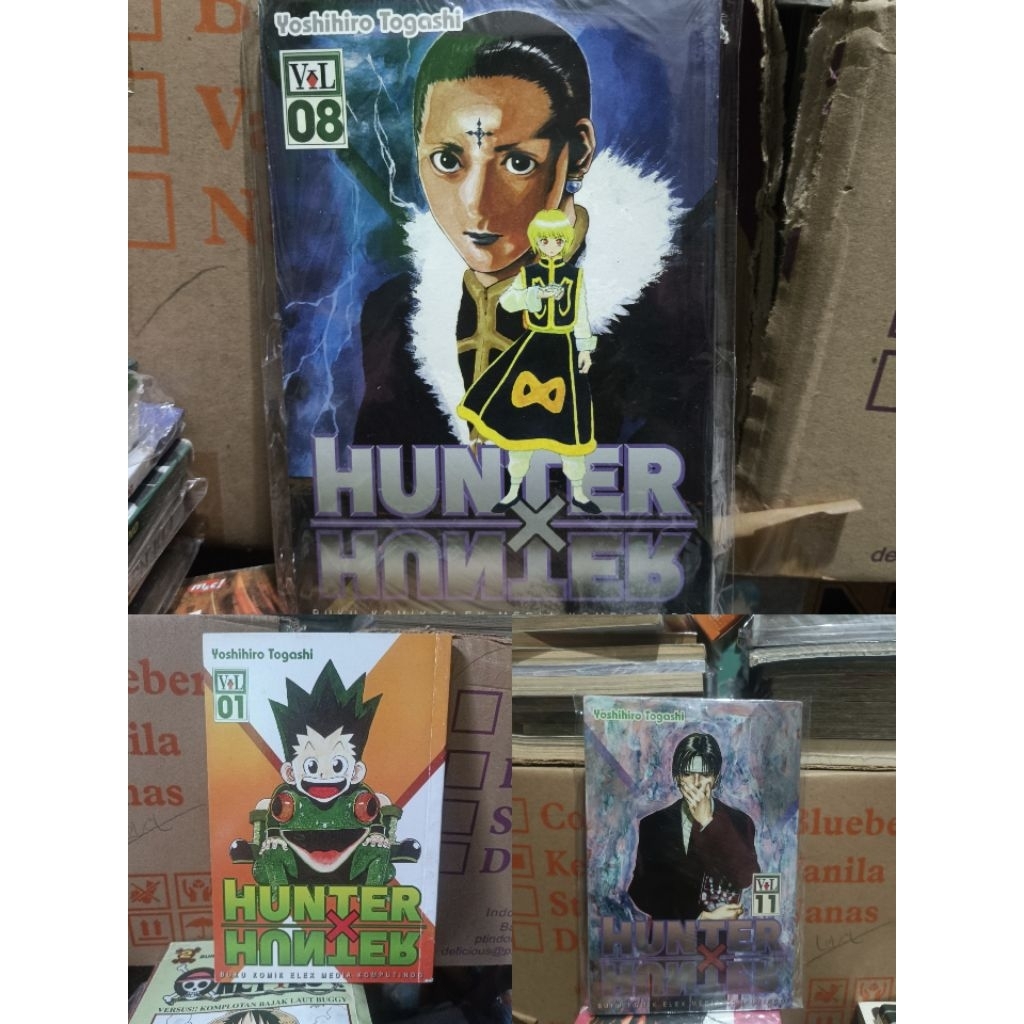 Hunter x Hunter comic 1.8.11 ซีล / Hunter x comic vol 1.8.11 ซีล