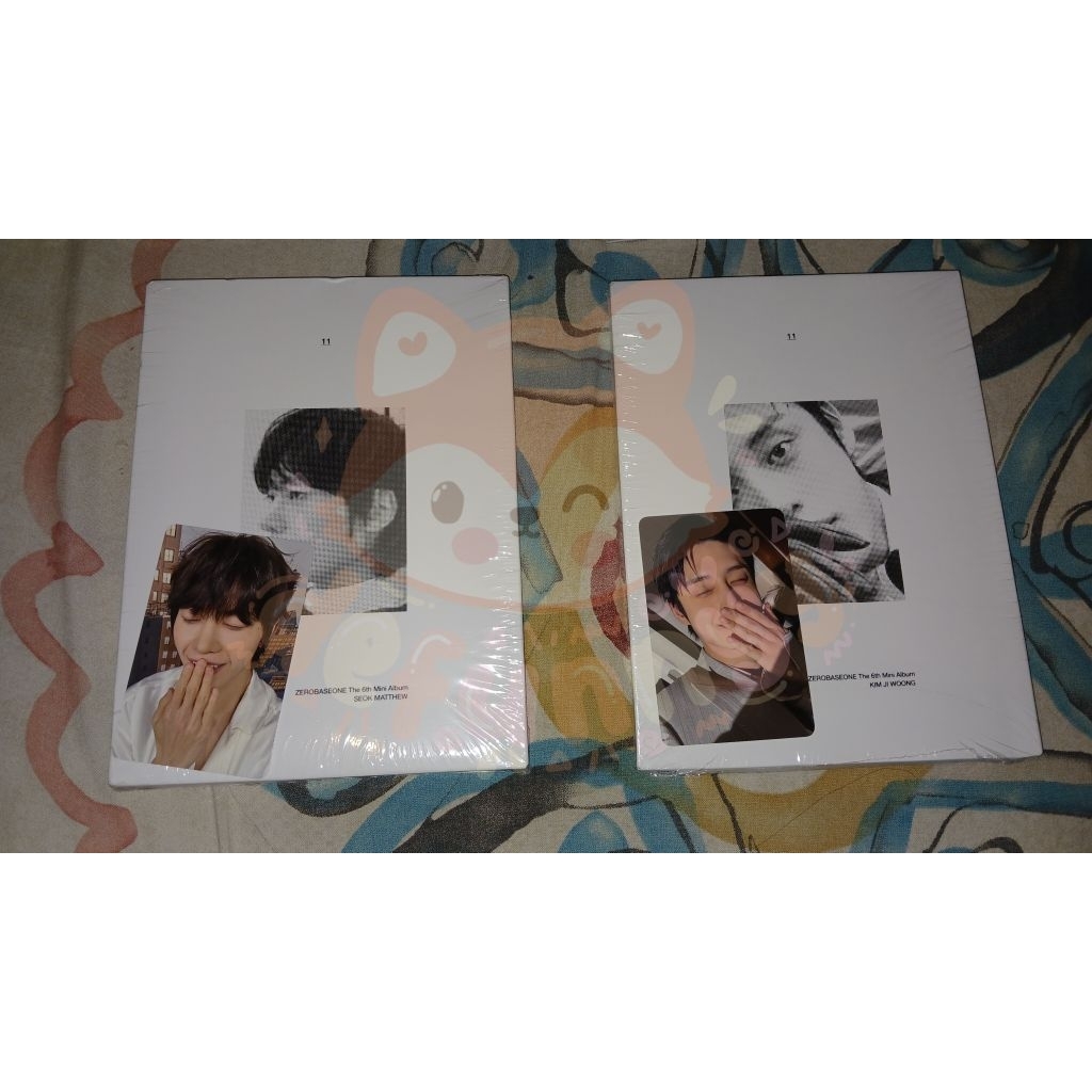 ALBUM 11 VER JIWOONG MATTHEW & POB EVERLINE