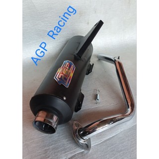 Knalpot AGP RACING pelangi Beat karbu Beat Fi Vario 110 karbu  injeksi scoopy Mio m3 Vario new Vario old Vario 160 dan lain lain